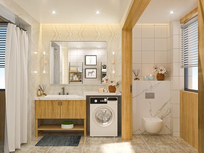 TETOTE 40 x 30 Inch Bathroom Mirror - Image 8