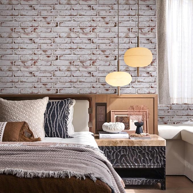 Commomy Faux Brick 3D Wall Panels - Image 2