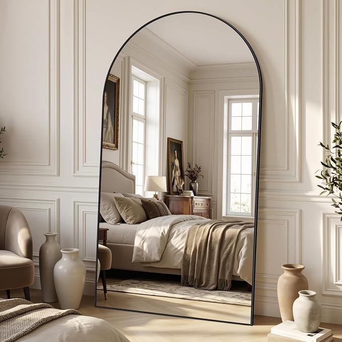 Suidia 76"x44" Arched Full Length Mirror - Image 3