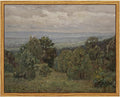InSimSea Framed Canvas Wall Art, Vintage Landscape Art by InSimSeaArt