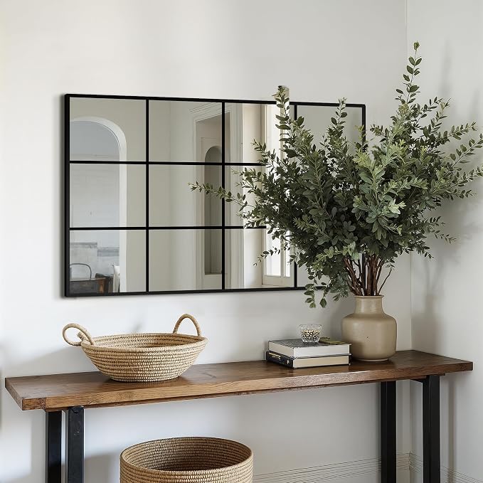 Delma Wall Mirror, Decorative Wall Art, Large Mirror - Image 2