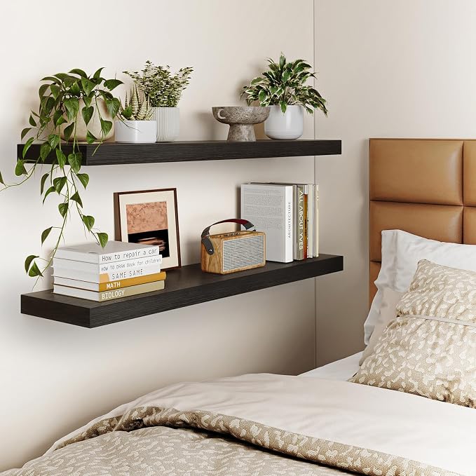 Fixwal Floating Shelves for Wall, Bathroom and Kitchen, Wall Shelves for Storage - Image 6