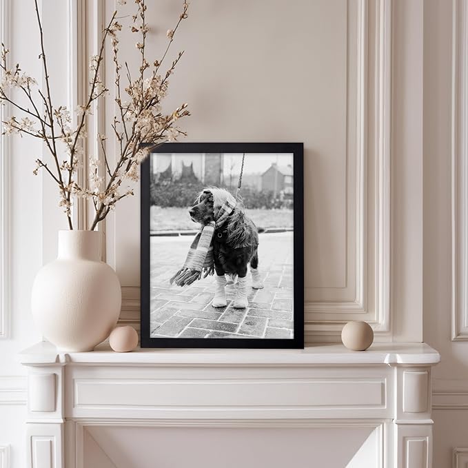 Poster Master Dog Dressed for Winter Print - Image 5