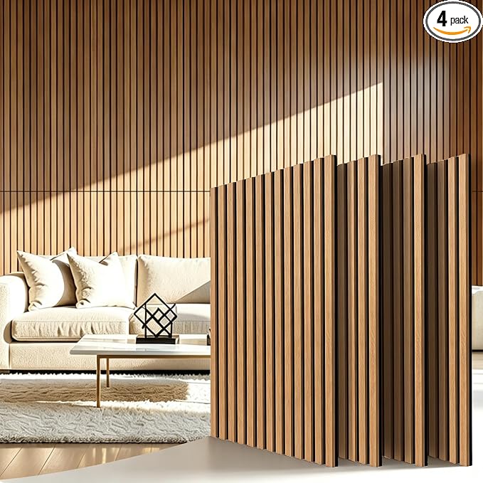 Wood Slat Wall Panels by GESSOLANELLC