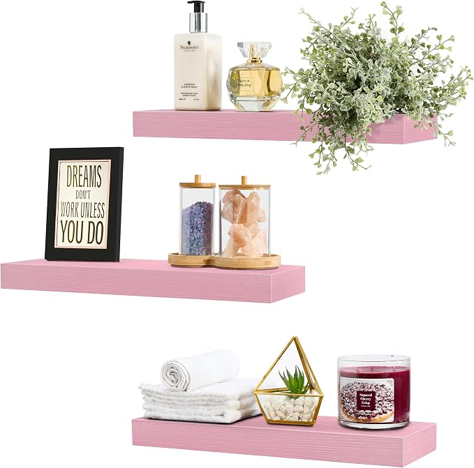 Sorbus Floating Shelves for Wall – 16 Inch Floating Shelf for Kitchen, Living - Image 7