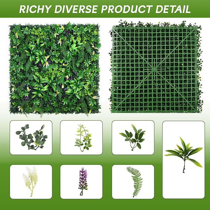 Artificial Grass Wall Panels 20x20 - Image 2