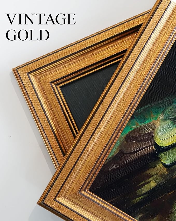 VIYYIEA Vintage Gold Framed Wall Art - Image 3