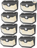 HMCITY 120 LED Outdoor Solar Lights- by LightingUpYourLife