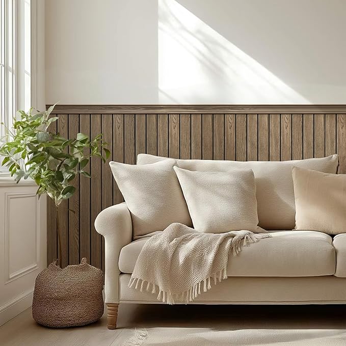 PS Wainscoting Wall Panel Kit, Paintable Waterproof PS Panels - Image 6