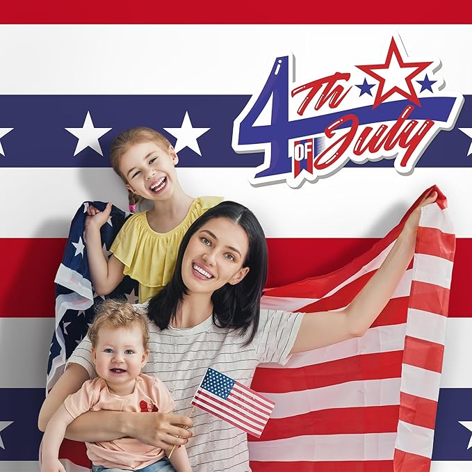 Kochorie 100 Ft x 54 Inch 4th of July Tablecloths Roll - Image 6