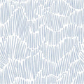Theper Blue Wallpaper 17.3"×118" Modern Striped Peel and Stick Wallpaper Boho by Theper