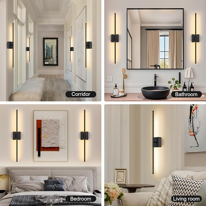 Battery Operated Wall Sconce Set of Two - Image 7