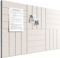 Bumusty Large Cork Board Alternative-36 x 24" Felt Bulletin Board Tiles by BUMUSTY
