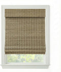 Cordless Woven Wood Roman Shades, Sizes 20 to 72 Wide and 24 to 72 High by FirstRateBlinds