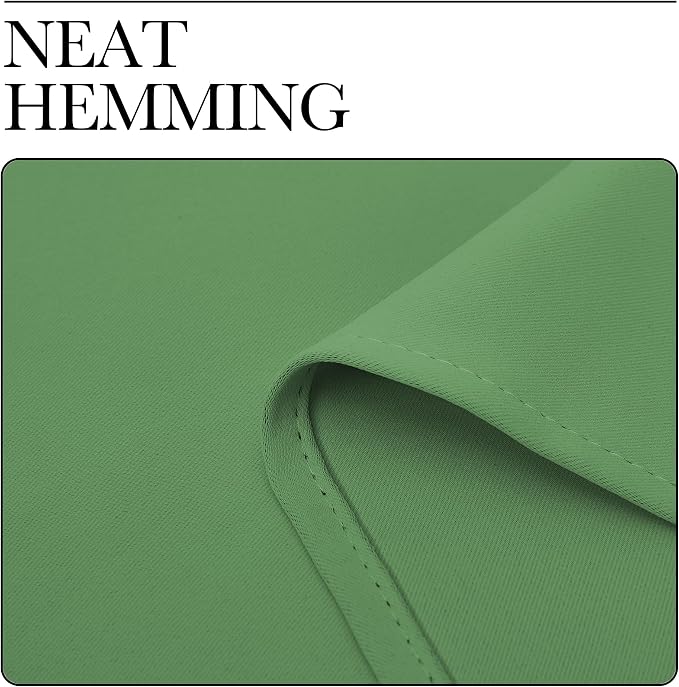 NICETOWN Living Room Curtains, Froest Green, 1 Pair, 70 x 84-inch, Home - Image 6