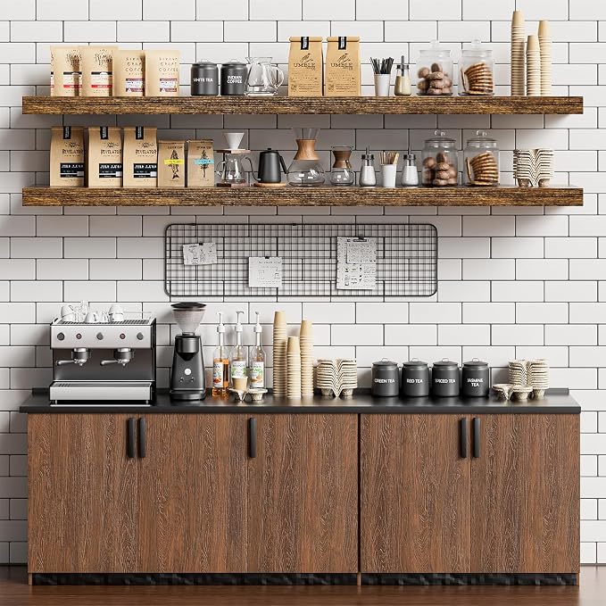 Heimlove 55 Inch Long Floating Shelves - Image 6
