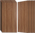 Wood Veneer Sound Panels, 10 Pack 47.2”x23.6” Wall Panels, Decorative Acoustic by AUTORIFIC
