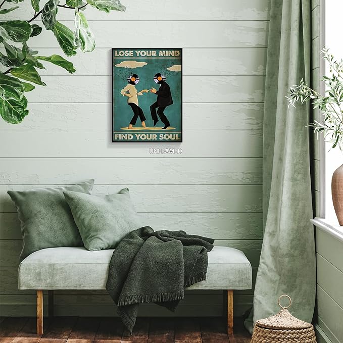 Vintage Classic Movie posters for room aesthetic Spiritual Quotes Lose Your - Image 8