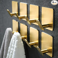 DELITON 8 Pack Gold Wall Hooks by DELITON
