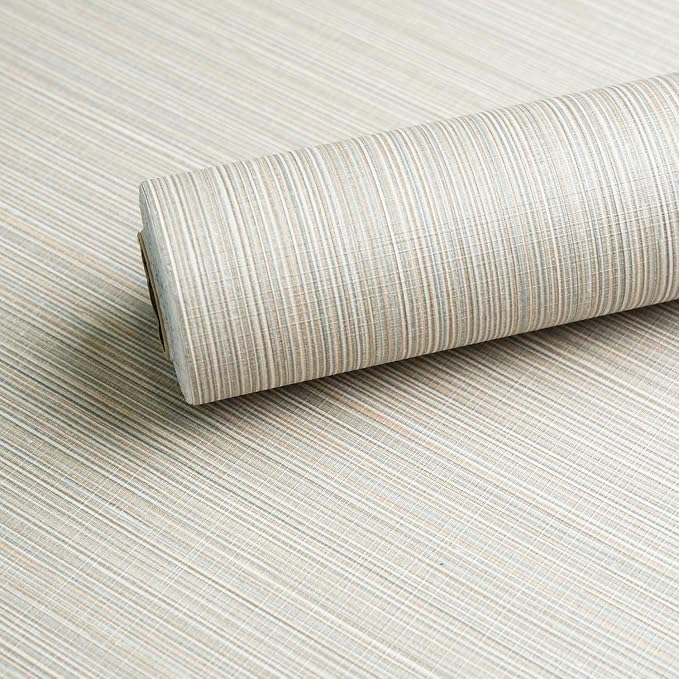 YXTII 20.8" x 196.8" Grasscloth Wallpaper - Image 2
