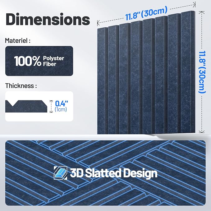 20 Pack Sound Proof Foam Panels - Image 7