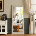 Syndra Modern Full Length Mirror Wood Frame, 56x20'' Large Floor Mirror by Syndra