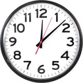 Ultimate Wall Clock | 10 Inch | Silent | Round | Quartz | Black | Kitchen | by TheUltimateWallClock