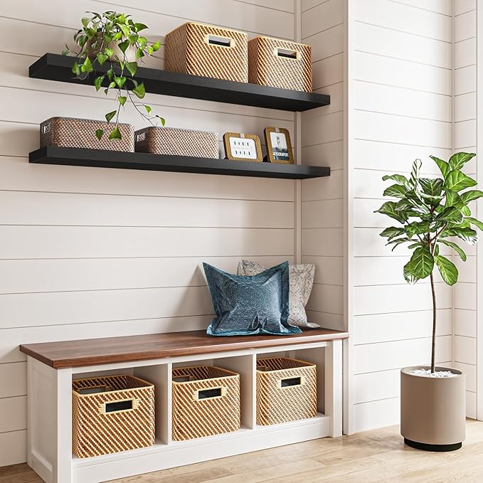 Fixwal Floating Shelves for Wall, Bathroom and Kitchen, Wall Shelves for Storage - Image 4