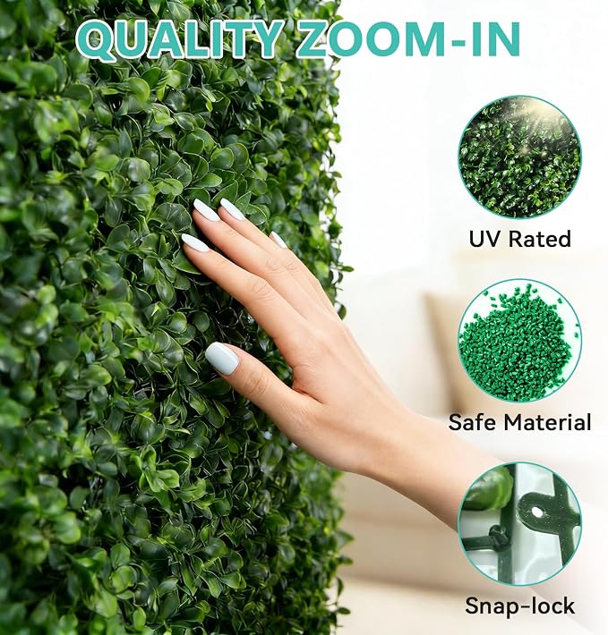 Artificial Boxwood Wall Panels - Image 4
