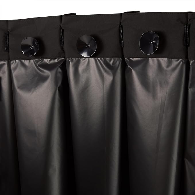 Amazon Basics Portable Energy Saving Noise Reducing Blackout Curtain Shade - Image 4