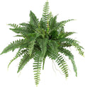 Nearly Natural 40-in Artificial Boston Fern, Large Hanging Fake Plant Wall Decor by NearlyNatural