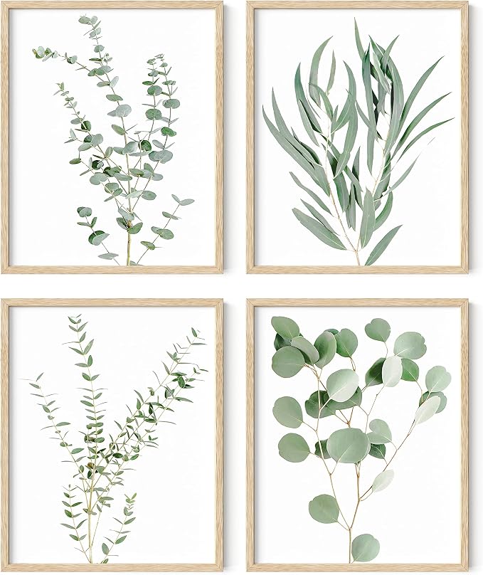 HAUS AND HUES Botanical Plant Wall Art Prints by HausandHuesArtPrints