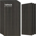 TO-TH Wood-Look Acoustic Wall Panels, 10 Pack 47.2” x 23.6” Acoustic Panels by TO-TH