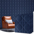 Velvet 3D wall Panels for Interior wall Decor Peel and Stick, Soundproof by Unknown