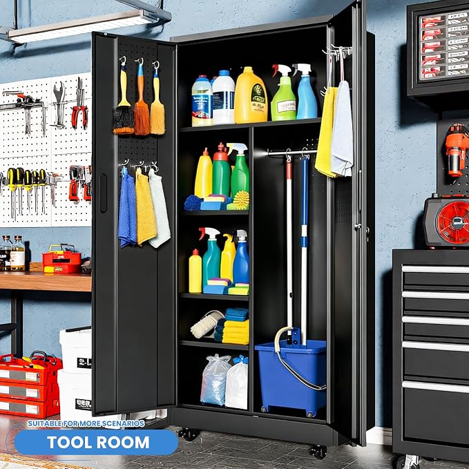 Metal Garage Storage Cabinet - Image 8