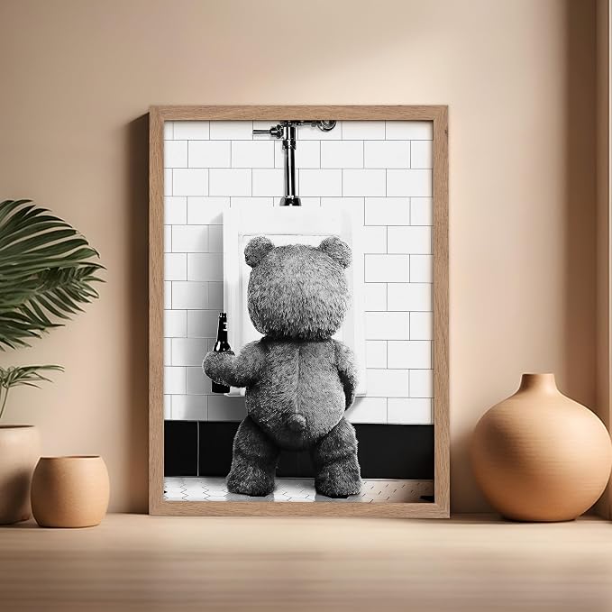 Poster Master Funny Teddy Bear Print - Image 5