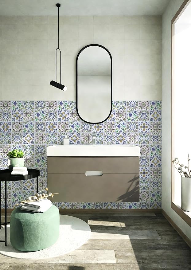 Wudnaye Peel and Stick Backsplash Wallpaper Kitchen Faux Tile Contact Paper - Image 4