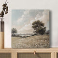 JolyWell Hand-Painted Vintage Canvas Wall Art, Landscape Wall Painting Prints by JolyWell