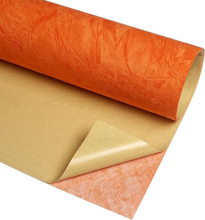 30"x317" Self Adhesive Felt Fabric Wallpaper - Image 8