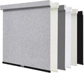 AOSKY No Drill Cordless Blackout Roller Shades by AOSKY