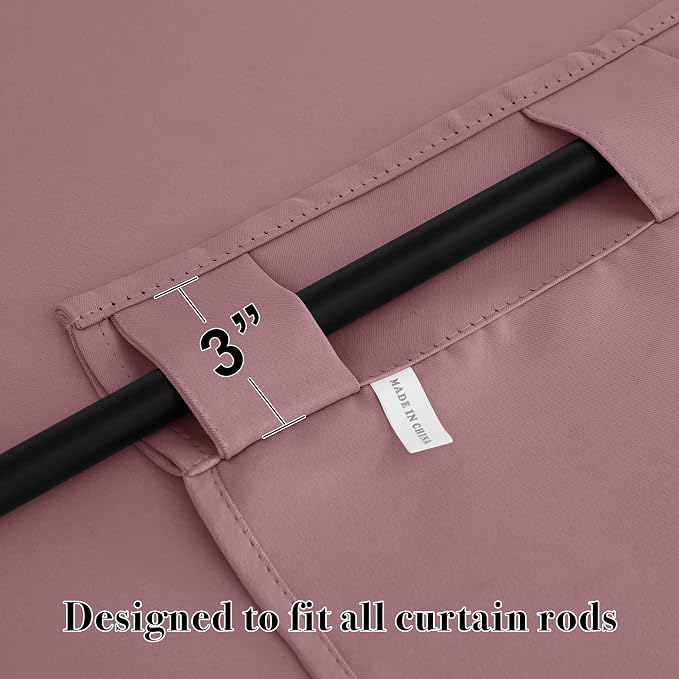 RYB HOME Small Window Curtains - Image 3