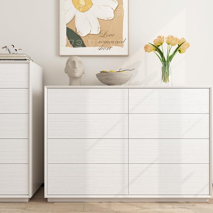 FunStick Off White Grasscloth Peel and Stick Wallpaper Textured Grass Cloth - Image 3