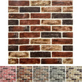 10-Pack 52 Sq.Ft 3D Wall Panels Peel and Stick 3D Faux Brick Wallpaper Peel and by YLLYLL