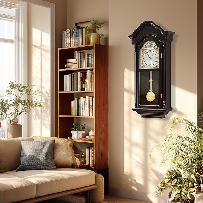 AYRELY® 36IN Big Grandfather Vintage Wall Clock - Image 4