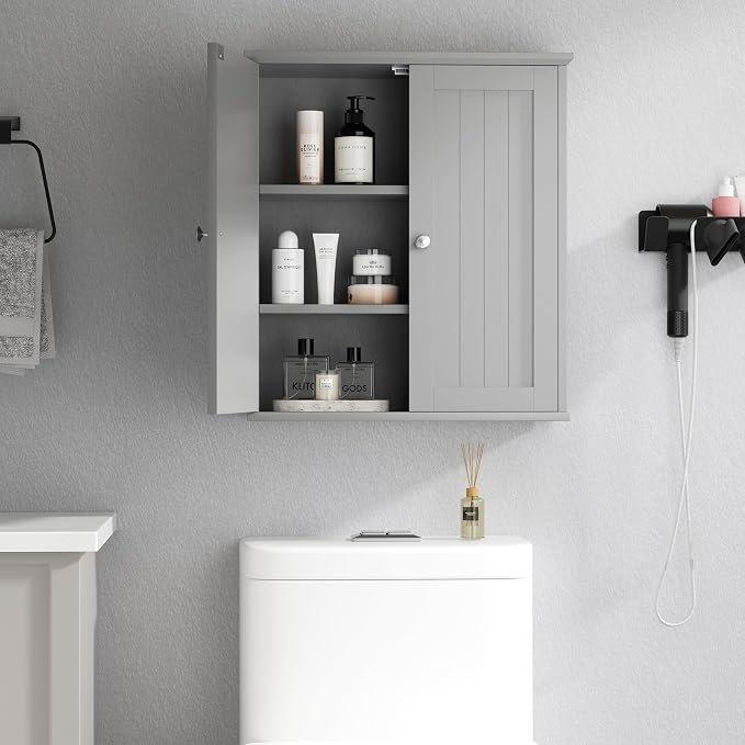 Shintenchi Bathroom Wall Medicine Cabinet - Image 4