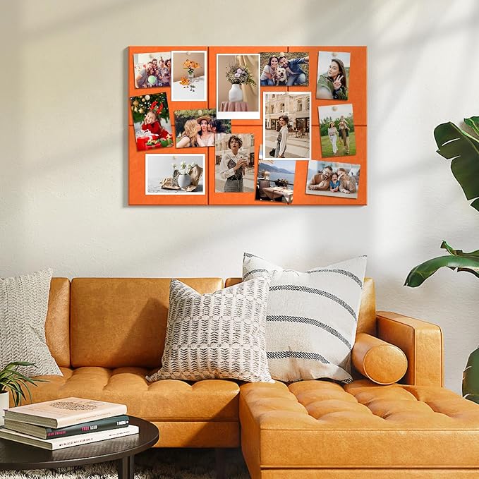 MaxGear Large Cork Board for Wall 36" x 24", 6 Pack Felt Wall Tiles - Image 6