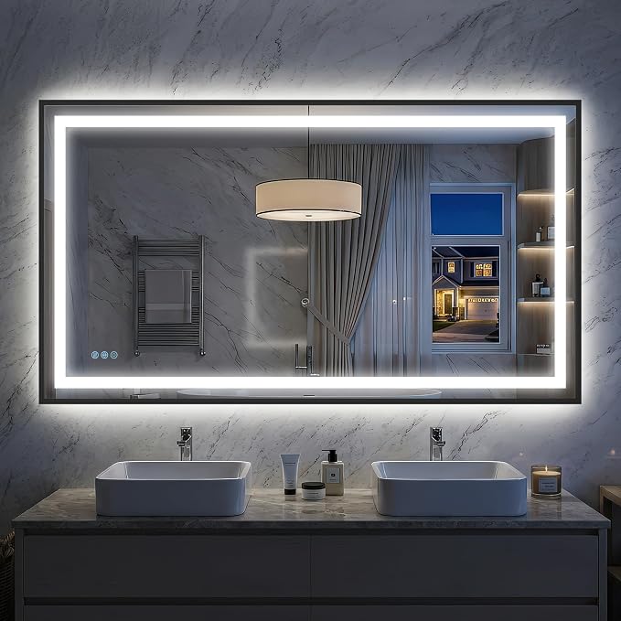 Antok 55X30 LED Bathroom Mirror - Image 2