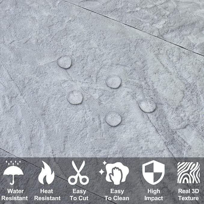 AULIGET 100-Piece Peel and Stick Backsplash Wall Tiles, Laundry Room - Image 3