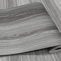 Wood Grain Peel and Stick Floor Tiles – 11.8” Width, Full Roll Length of 394" – by auxua