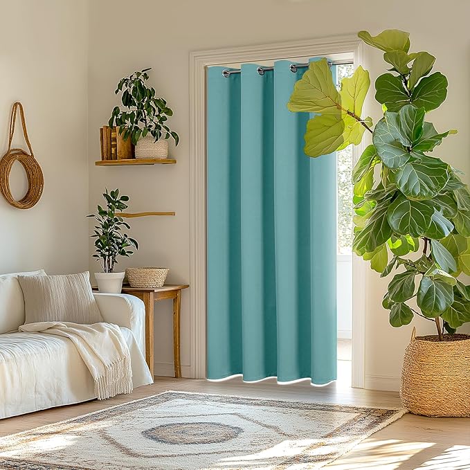 ChrisDowa Blackout Curtains 95 inches Long - Image 2